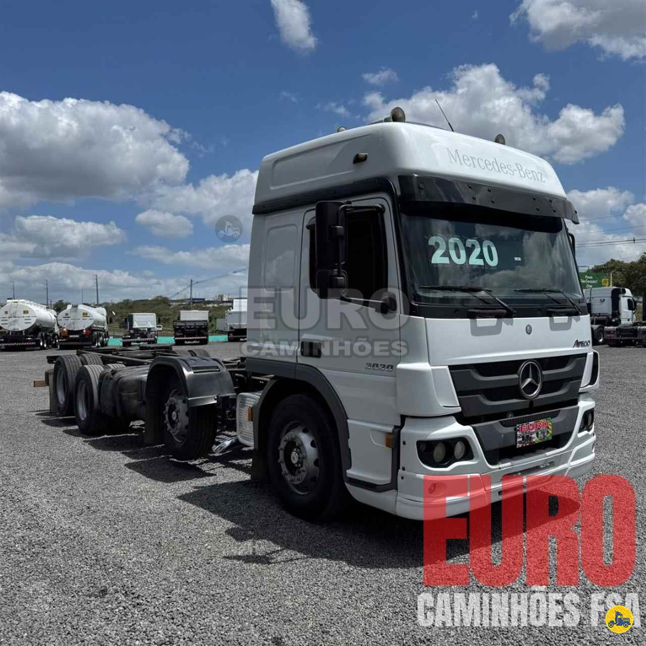 CAMINHAO MERCEDES-BENZ MB 3030 Chassis BiTruck 8x2 Euro Caminhões FSA FEIRA DE SANTANA BAHIA BA